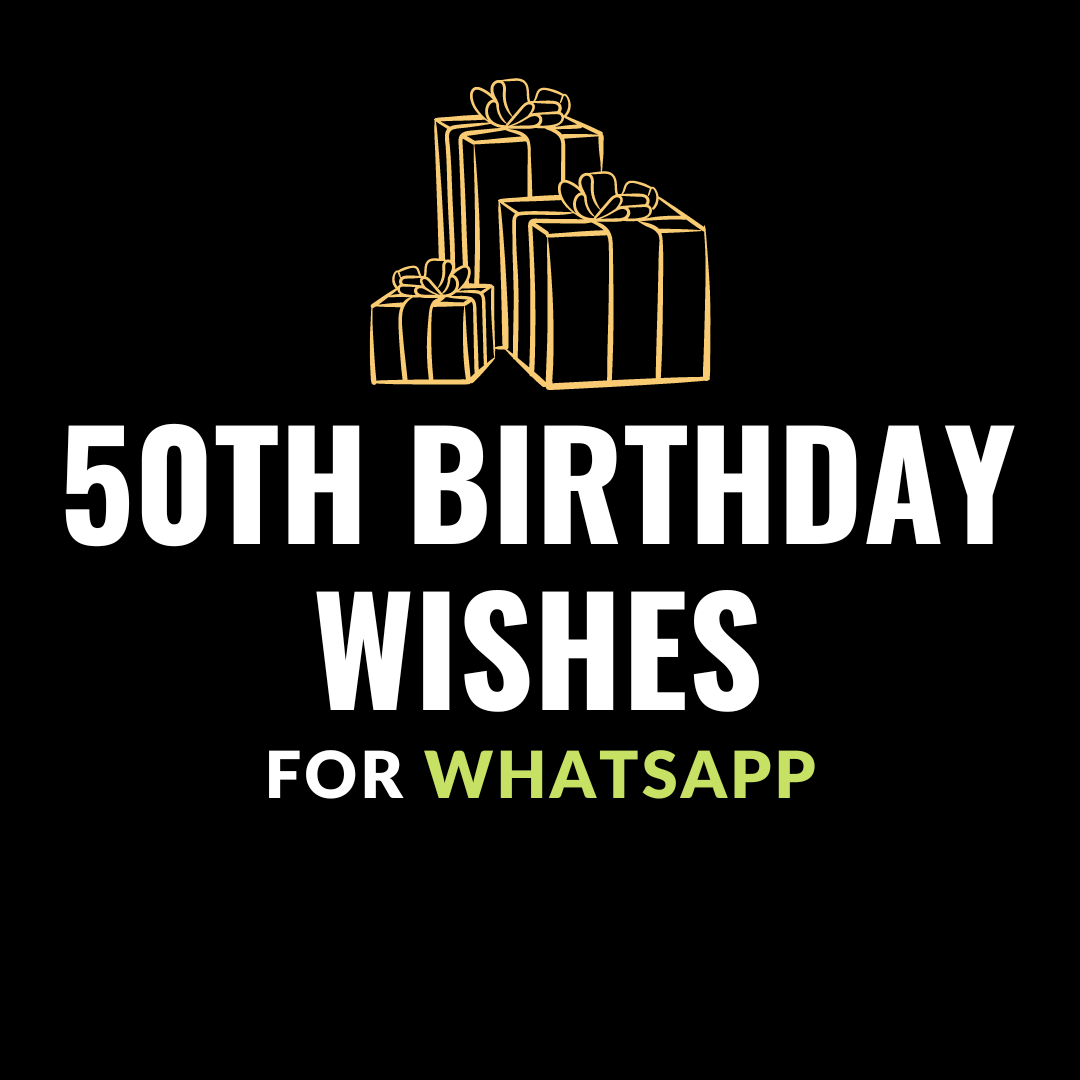 50th birthday wishes